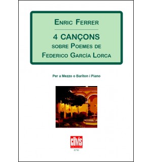 4 cançons s/ poemes de F. García Lorca