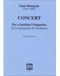 Concerto for saxophone and orchestra