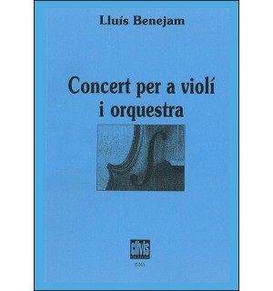 Concerto for violin and orchestra