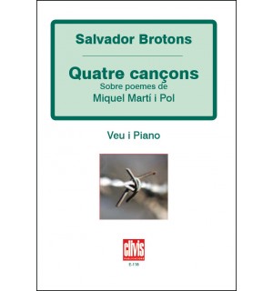 Quatre cançons (sobre poemes de Miquel Marti i Pol)