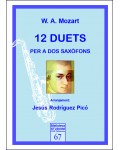 12 duets per a dos saxòfons