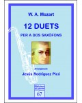 12 duets per a dos saxòfons
