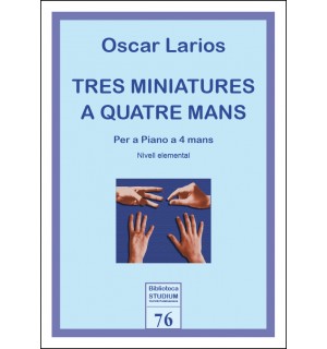 Tres miniatures a quatre mans