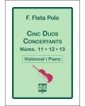 Cinc duos concertants 11 - 12 - 13