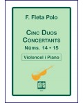 Cinc duos concertants 14-15 (Vc.Pno.)