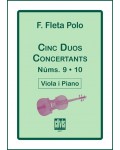 Cinc duos concertants 9-10 (Vla.Pno.)