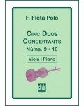 Cinc duos concertants 9 - 10