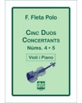 Cinc duos concertants 4-5 (Vl.Pno.)