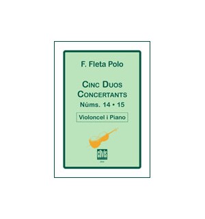 Cinc duos concertants 14-15 (Vc.Pno.)