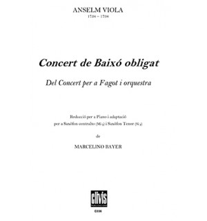 Concert de baixó obligat (versió per a saxo)