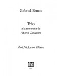 Trio a la memoria de A. Ginastera