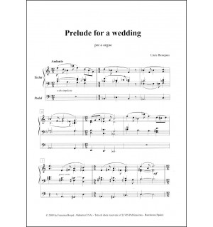 Prelude for a wedding