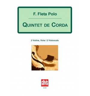 Quintet de corda [partitura]