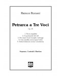 Petrarca a Tre Voci Op. 35