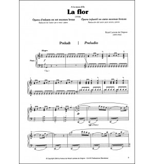 La Flor (Veus i Piano)