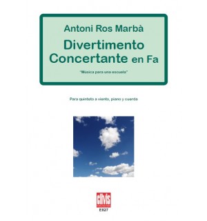 Divertimento Concertante en Fa