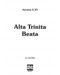 Alta Trinita Beata/ Edició Digital