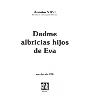 Dadme Albricias Hijos de Eva/ Edició Dig