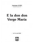 E la Don Don Verge Maria/ Edició Digital