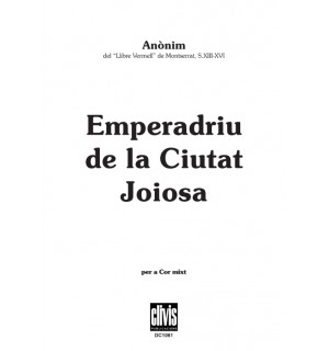 Emperadriu de la Ciutat Joiosa/ Edició Digital