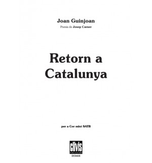 Retorn a Catalunya/ Edició Digital