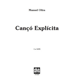 Cançó Explícita