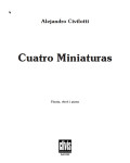 Cuatro Miniaturas