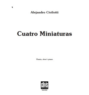 Cuatro Miniaturas