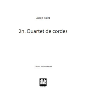 Quartet de corda num. 2