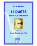 12 duets per a dos saxofons