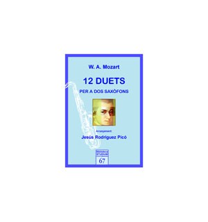 12 duets per a dos saxofons