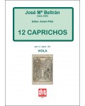 12 caprichos for viola