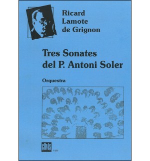 Tres sonates del P. Antoni Soler