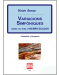 Variacions simfòniques s. tema d'H. Eccles (Cb+Orch)