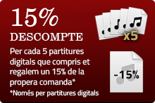 Promoció 15% de descompte